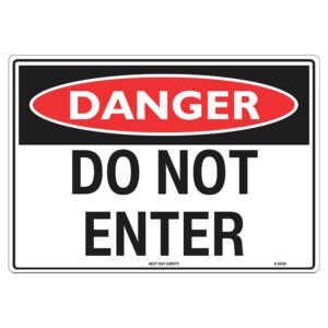 Danger Sign 450x600